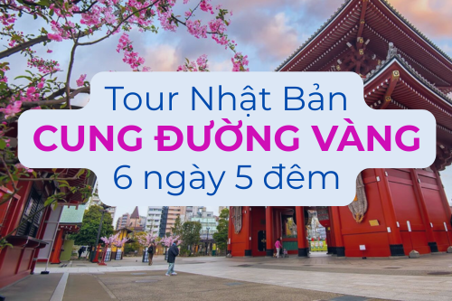 Tour Nhật Bản: Osaka - Kobe - Nagoya - Kawaguchiko - Tokyo Bay Vietnam Airlines (Cung Đườn